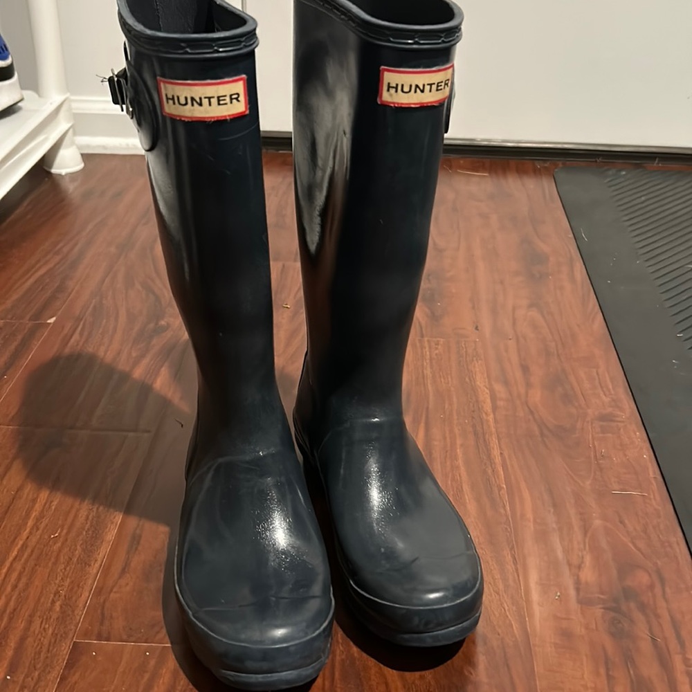 Hunter rain boots